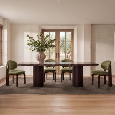 Alternative view of Sami Dining Chair Olive Set of Two