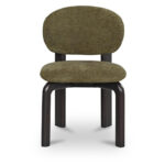 Sami Dining Chair Olive Set of Two 9 Sami Dining Chair Olive Set of Two - Image 2