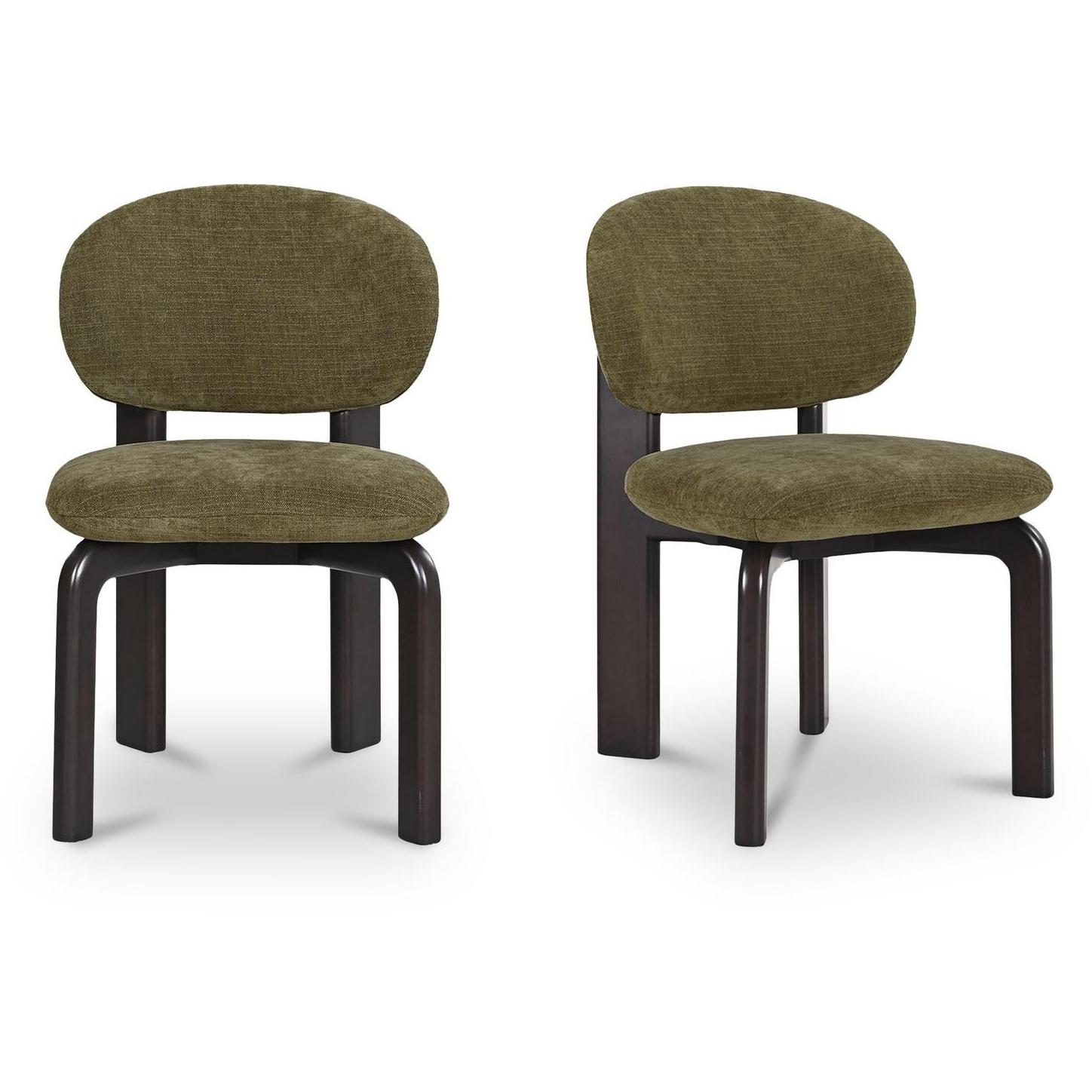 Sami Dining Chair Olive Set of Two
