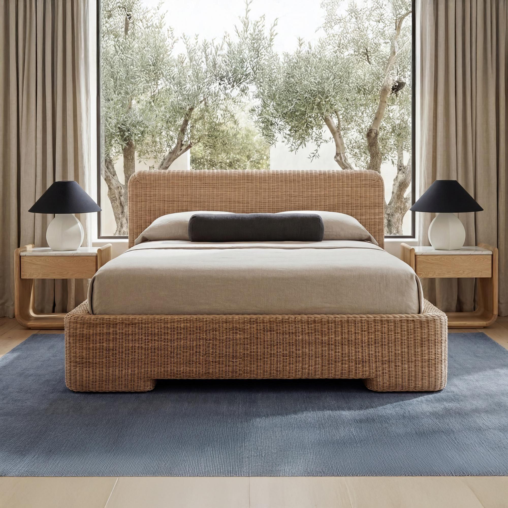 Claudia Bed King Natural - Image 2
