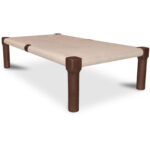 Kaia Outdoor Coffee Table Dark Brown - Image 2