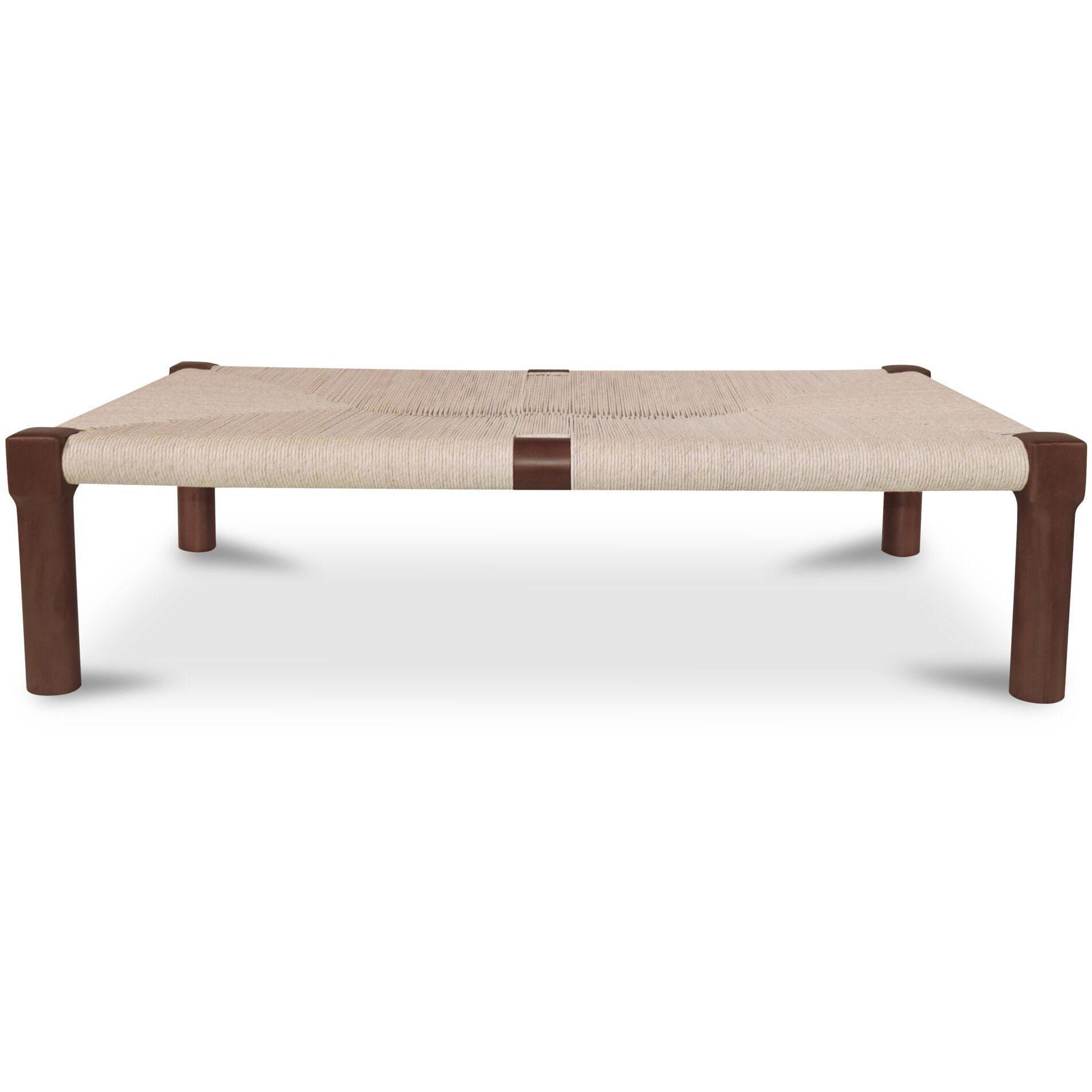 Kaia Outdoor Coffee Table Dark Brown