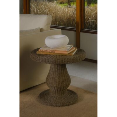 Alternative view of Emmeline Outdoor Side Table Natural