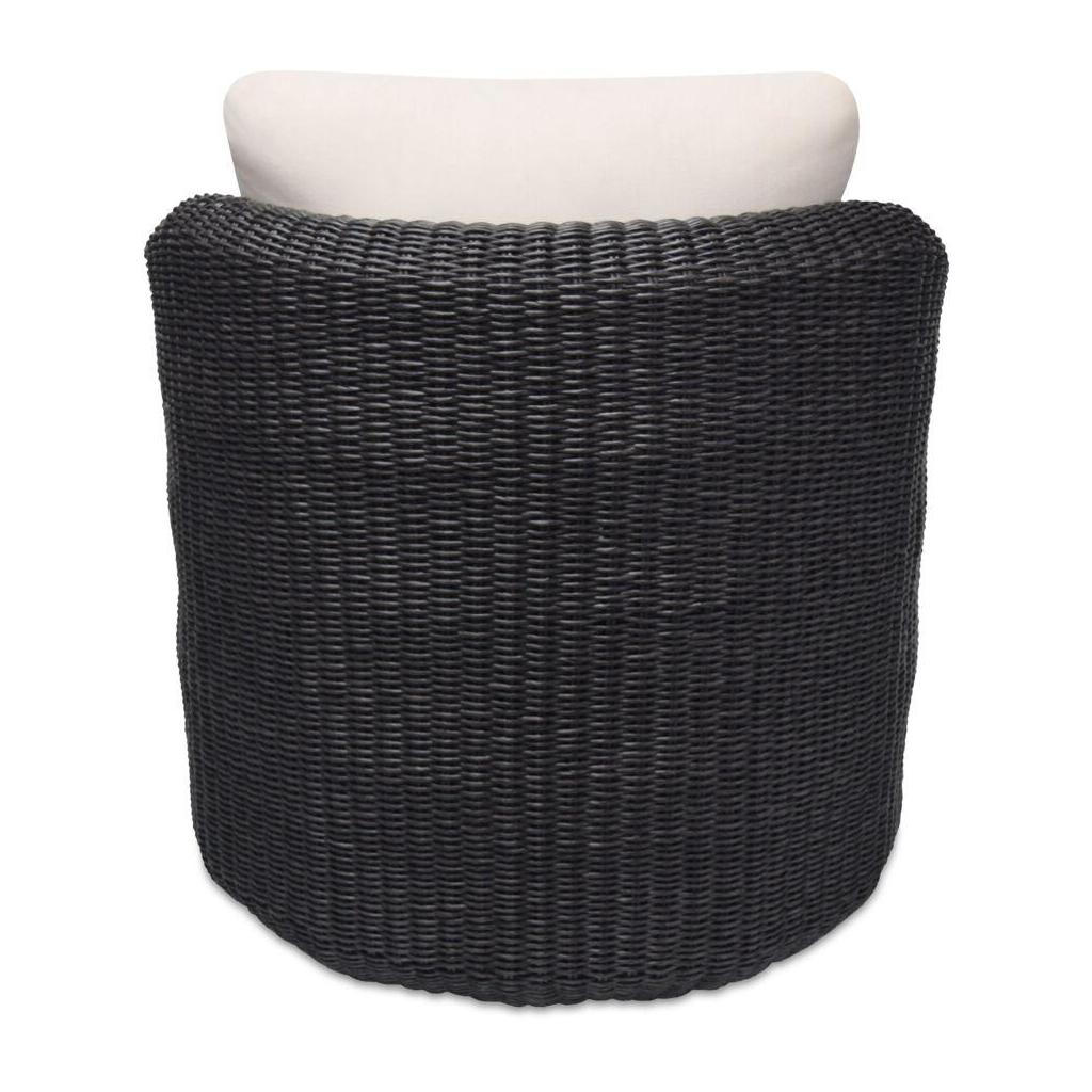 Bodhi Outdoor Swivel Accent Chair Charcoal 4 Bodhi Outdoor Swivel Accent Chair Charcoal - Image 4