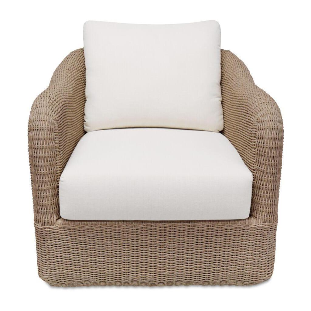 Bodhi Outdoor Swivel Accent Chair Natural