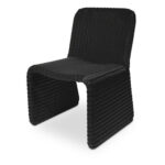Ella Outdoor Dining Chair Charcoal-Set of Two - Image 4