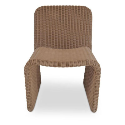 Ella Outdoor Dining Chair Natural-Set of Two