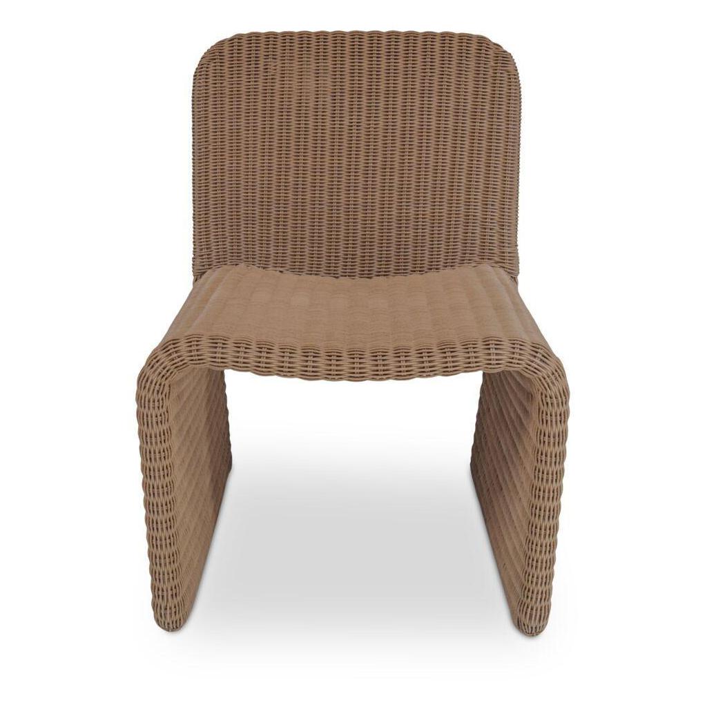 Ella Outdoor Dining Chair Natural-Set of Two