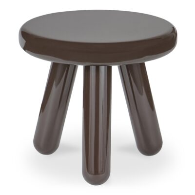 Alternative view of Joy Accent Table Dark Brown Lacquer