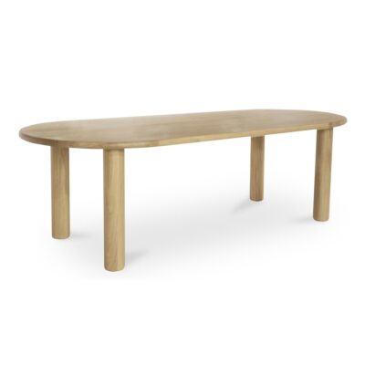 Alternative view of Milo Large Dining Table Oak