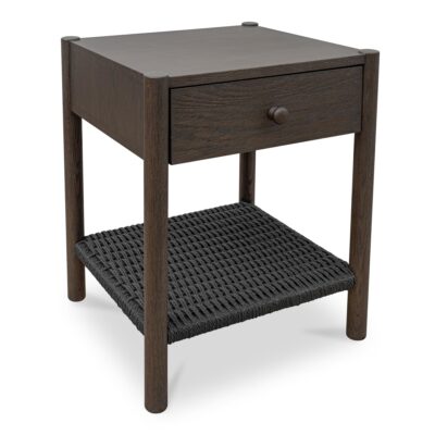 Alternative view of Millie Nightstand Dark Brown