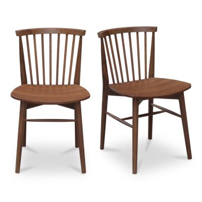 Marley Dining Chair Walnut-Set of Two