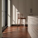 Marley Counter Stool Walnut - Image 8