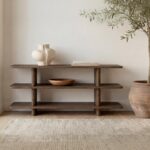 Casey Small Bookcase Dark Brown - Image 5
