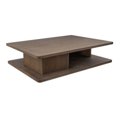 Alternative view of Casey Large Coffee Table Dark Brown
