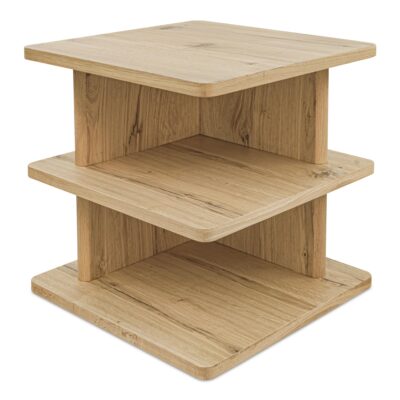 Alternative view of Casey Side Table Rustic Oak