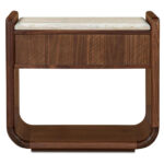 Enns Nightstand Dark Brown - Image 3
