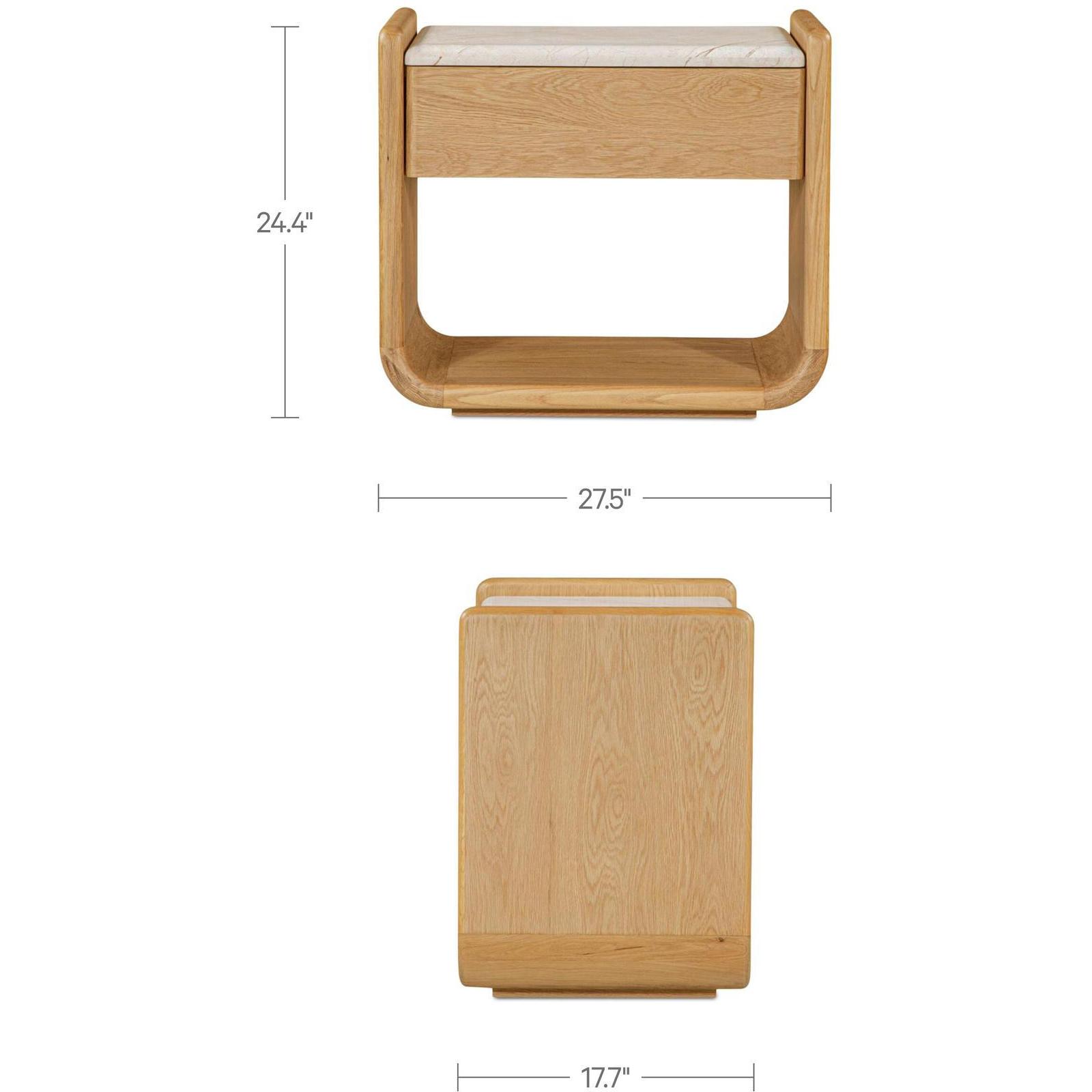 Enns Nightstand Natural - Image 3