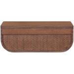 Hettie Floating Nightstand Dark Brown - Image 3