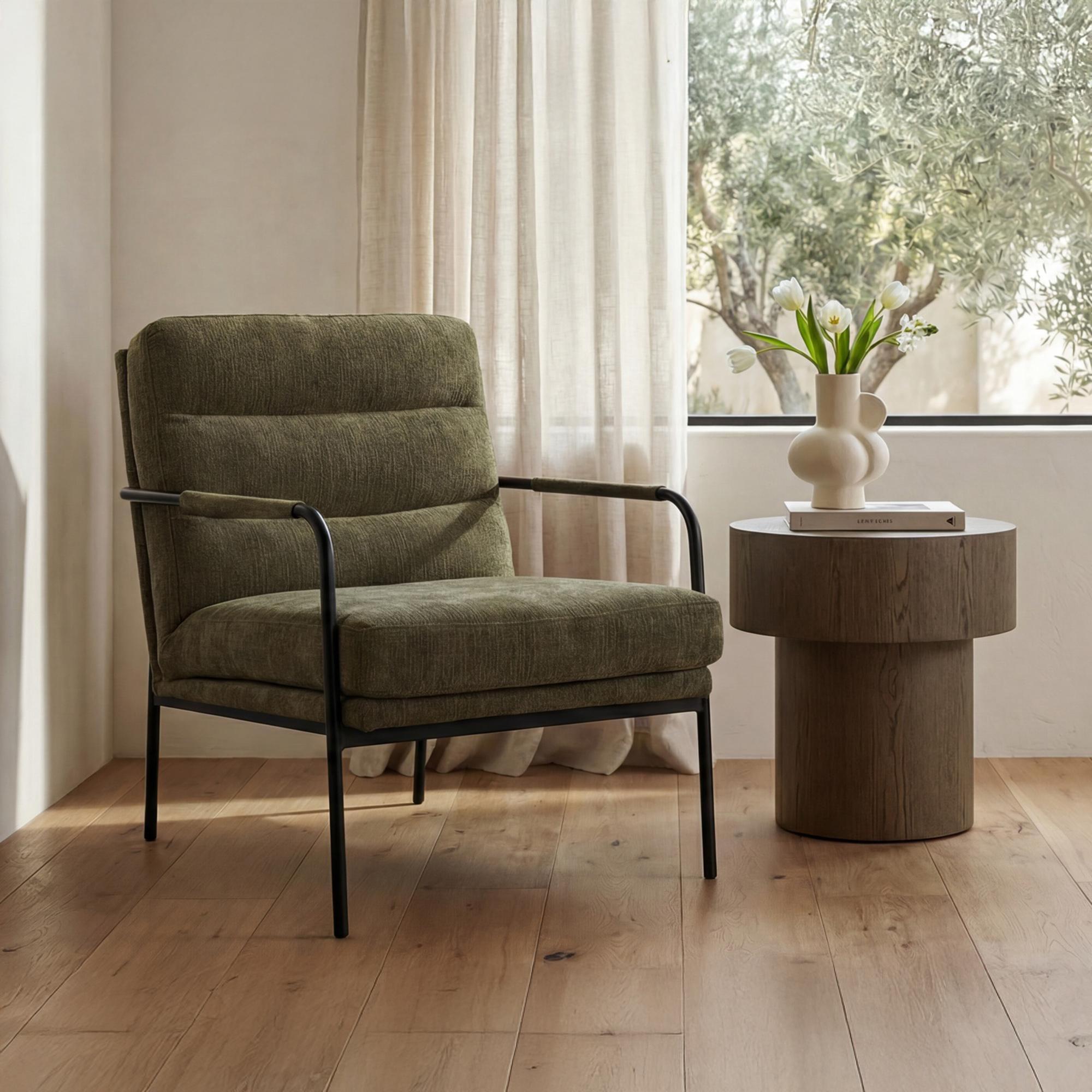 Corey Side Table Dark Brown - Image 2