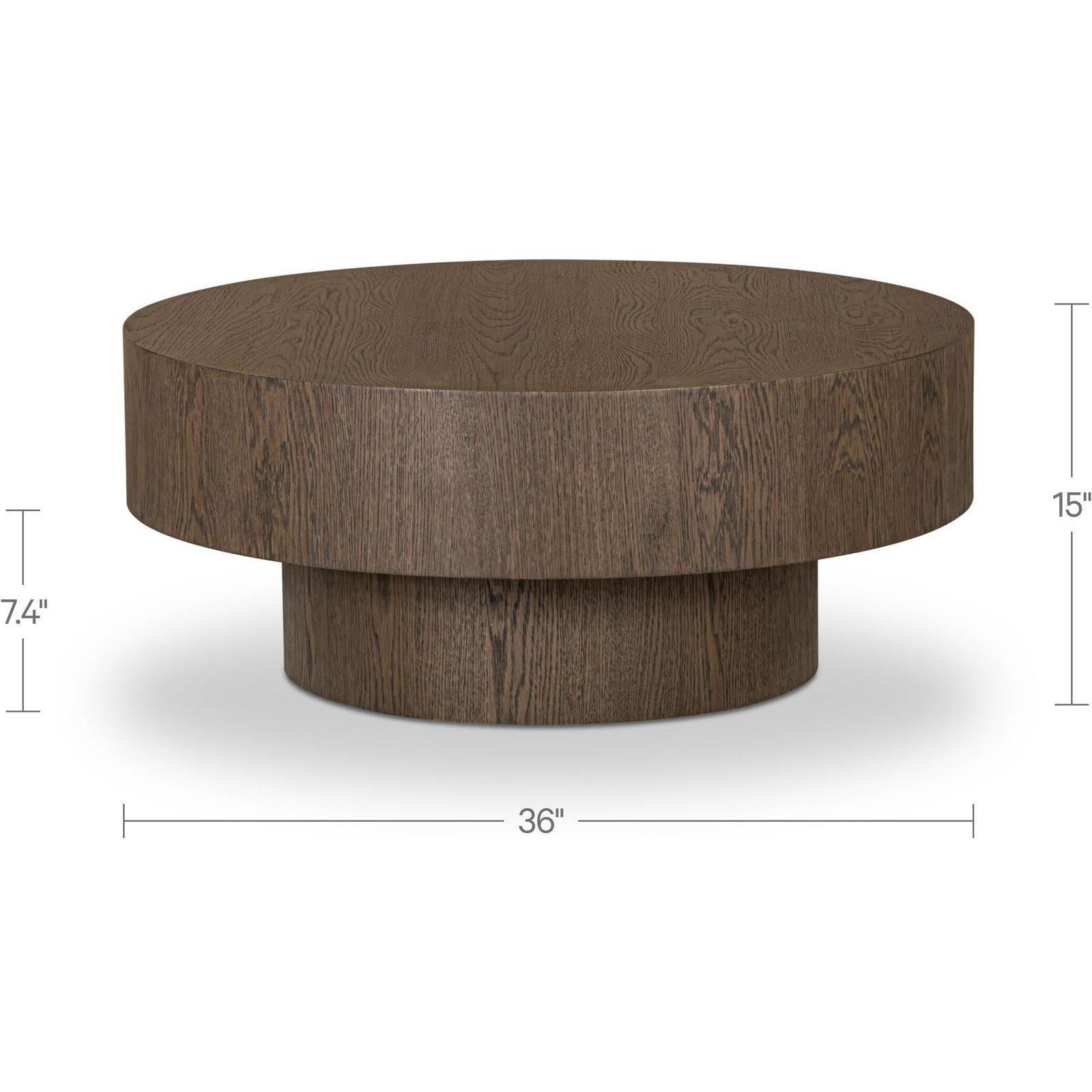 Corey Coffee Table Dark Brown - Image 3