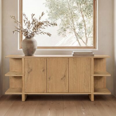Alternative view of Casey Sideboard Rustic Oak