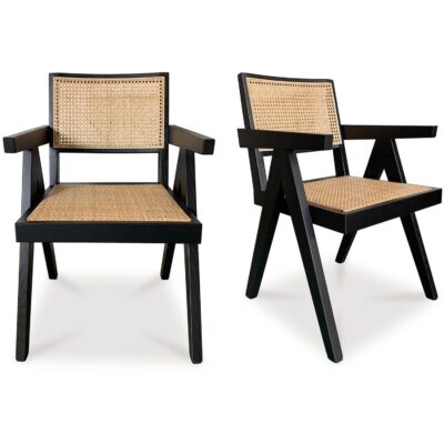 Alternative view of Takashi Chair Black (Set of 2)
