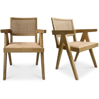 Alternative view of Takashi Chair Natural-Set of Two