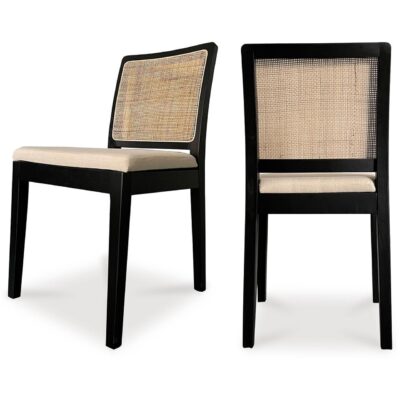 Alternative view of Orville Dining Chair Black-Set of Two