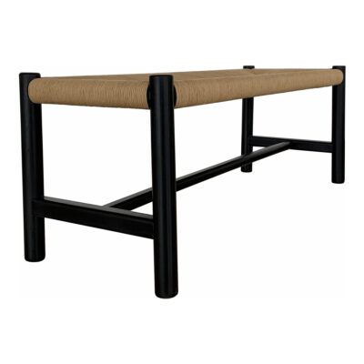 Alternative view of Hawthorn Bench Small Black