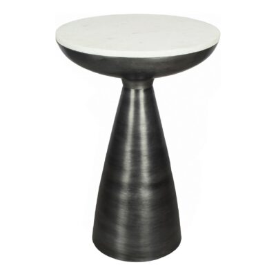 Alternative view of Font Side Table White Marble