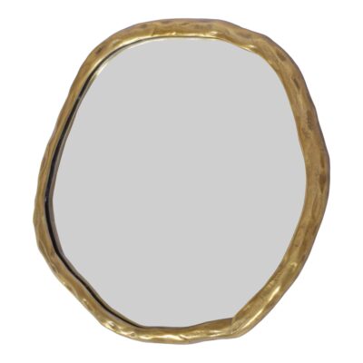 Alternative view of Foundry Mirror Small Gold
