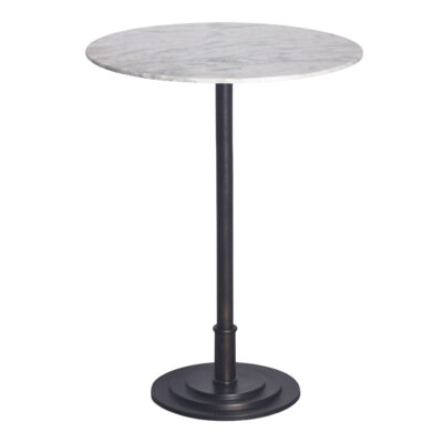 Alternative view of Tori Outdoor Bar Table White Marble