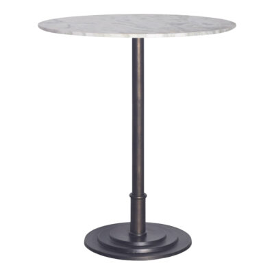 Tori Outdoor Counter Table White Marble