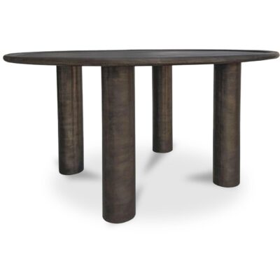 Alternative view of Deacon Outdoor Dining Table Deep Bronze