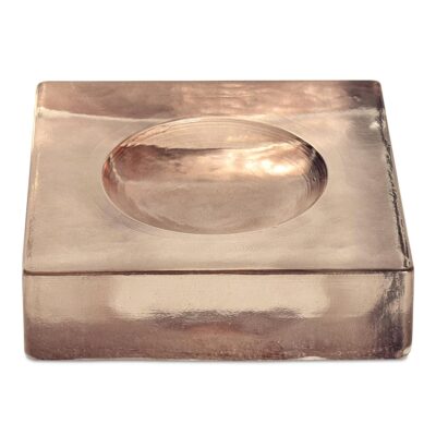 Alternative view of Miro Glass Catchall Soft Amber