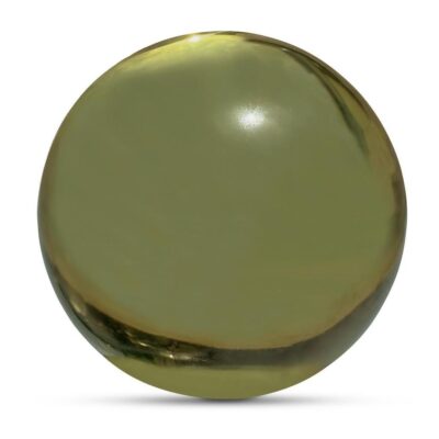 Alternative view of Bonn Cast Glass Decorative Object Olive
