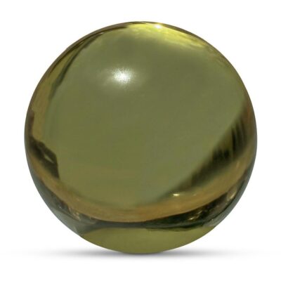 Bonn Cast Glass Decorative Object Olive