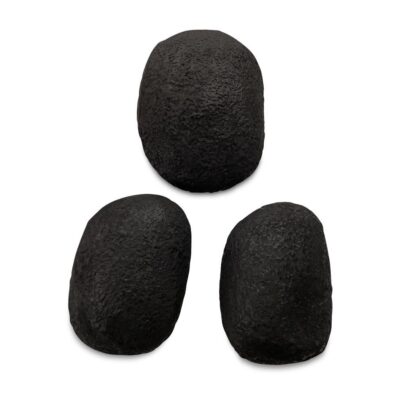 Alternative view of Breton Cast Aluminum Wall Sculpture Black-Set Of 3