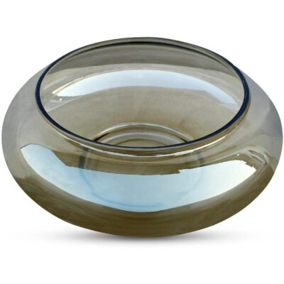 Alternative view of Polene Glass Bowl Small Smoky Brown