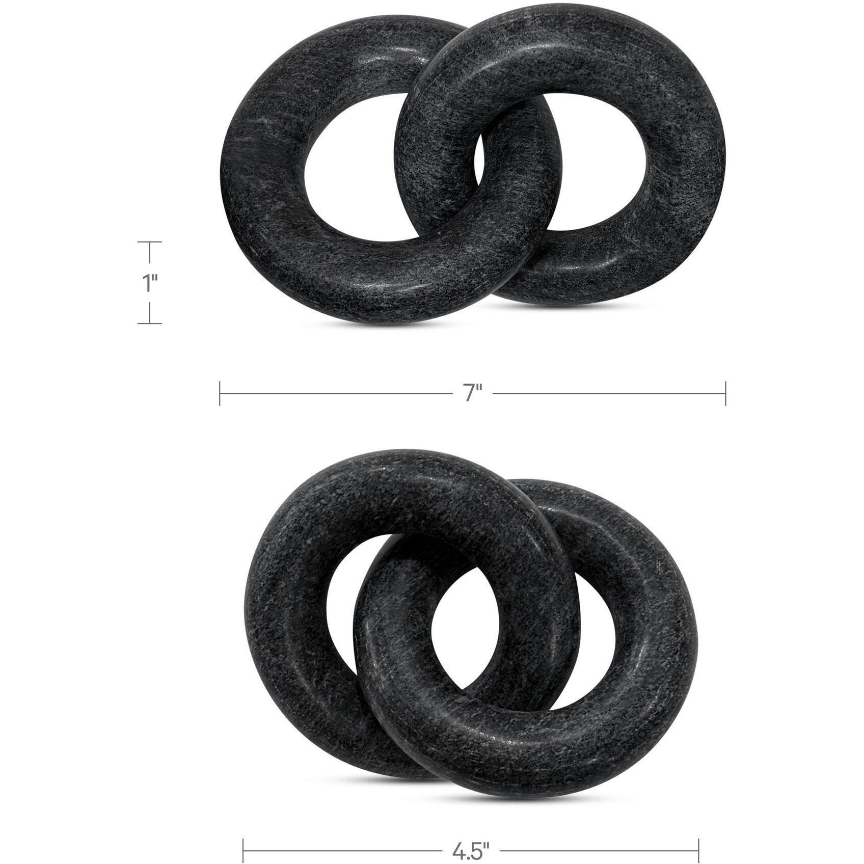 Hera Tabletop Decor Black Marble - Image 3