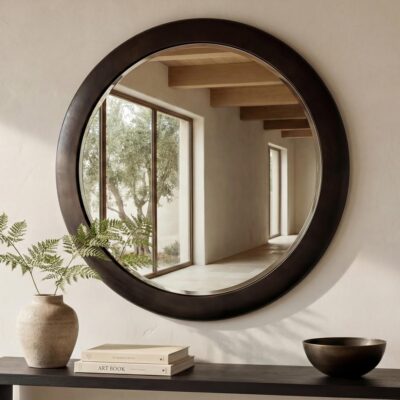 Alternative view of Otis Mirror Blackened Bronze