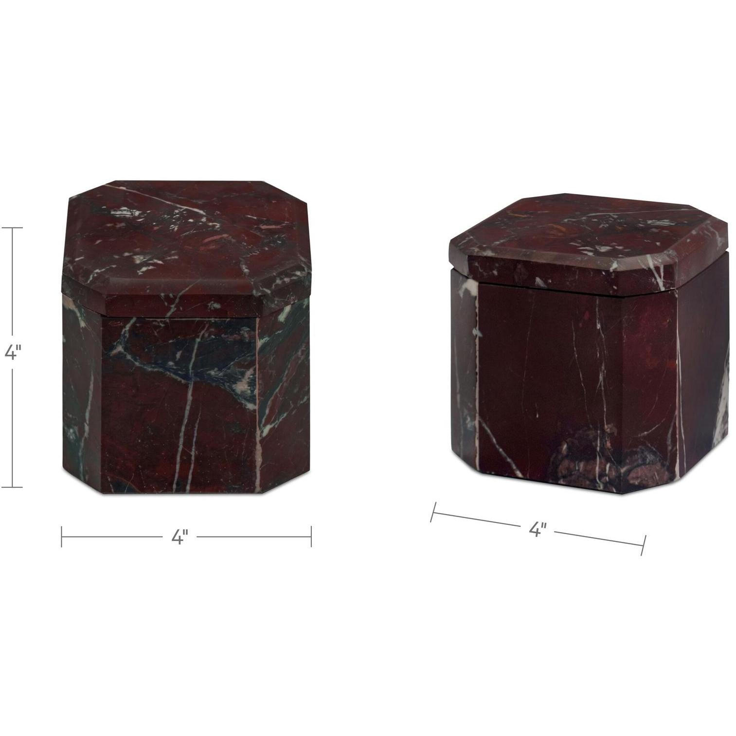 Forli Marble Box Red Levanto 8 Forli Marble Box Red Levanto - Image 8