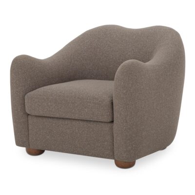 Alternative view of Bria Accent Chair Brown
