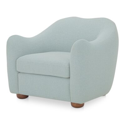 Alternative view of Bria Accent Chair Light Blue