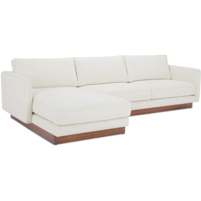 Alternative view of Vernon Left Sectional White