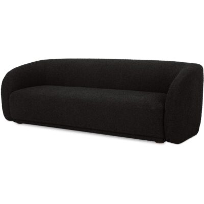 Alternative view of Faye Sofa Black Boucle