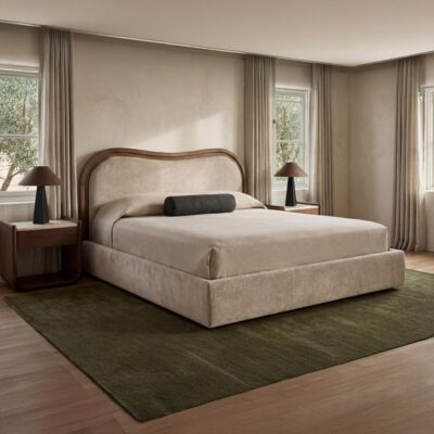 Alternative view of Camilla Queen Bed Oat FO-1037-05-0