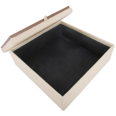 Alternative view of Montana Storage Ottoman Flecked Oat