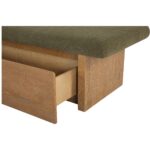 Gemma Storage Bench Dark Green - Image 6